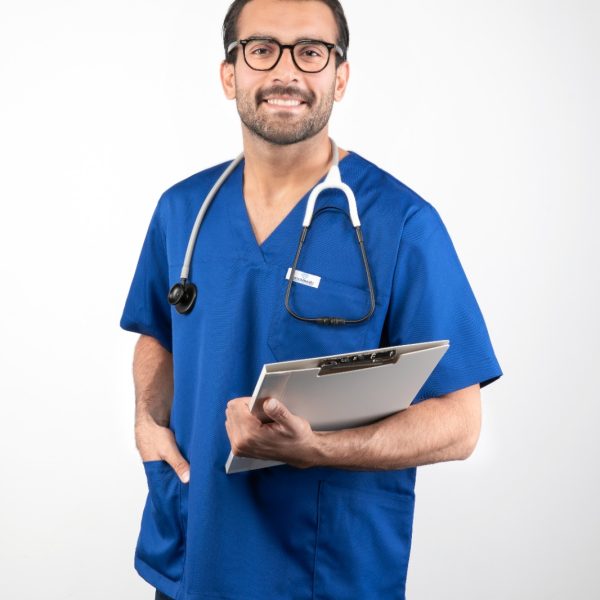 اسکراب یقه فرانسوی